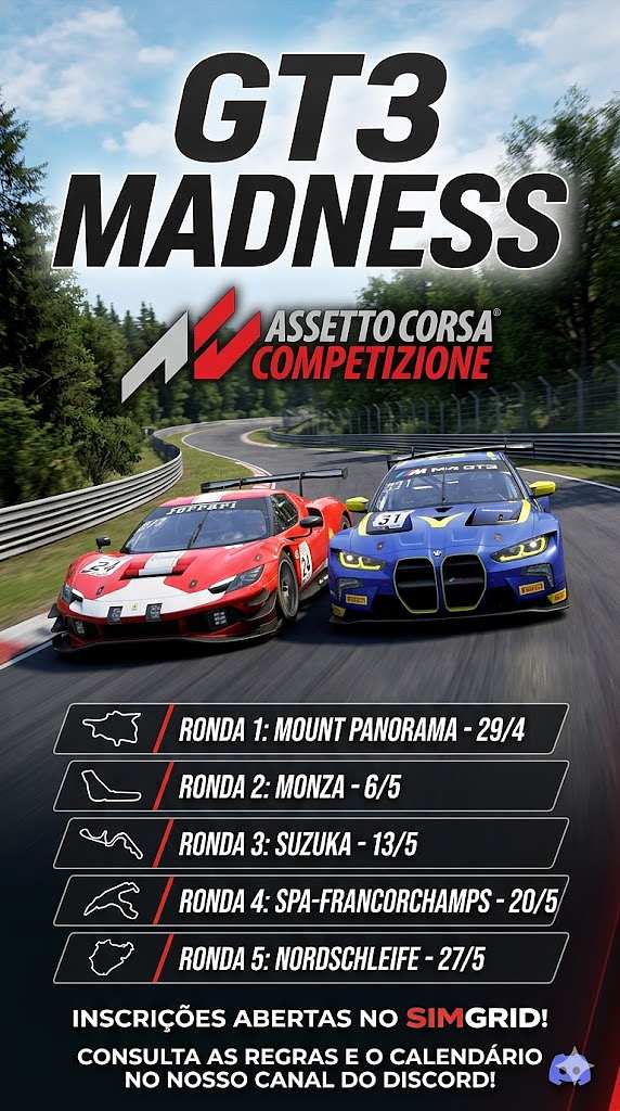 Poster — GT3 Madness